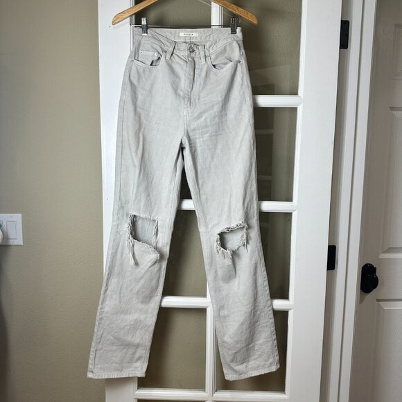 PACSUN 90's Boyfriend Ripped Denim Jeans - 26 - Picture 2 of 10